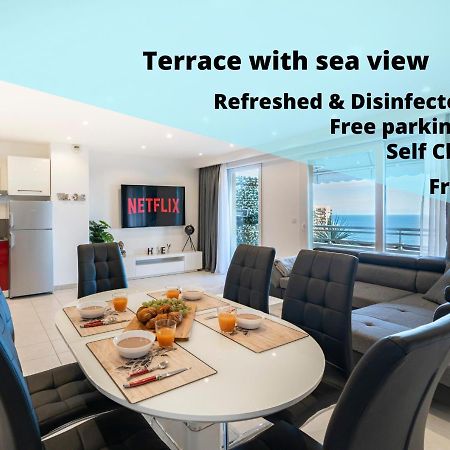 Frontiere Monaco, Terrasse, Vue Mer, Parking - Ab โบโซเลย ภายนอก รูปภาพ